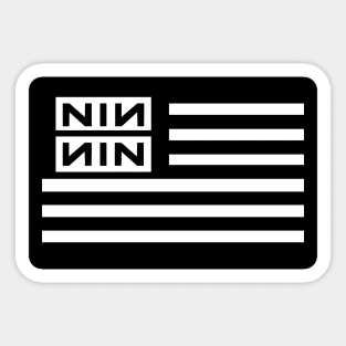 NIN flag Sticker